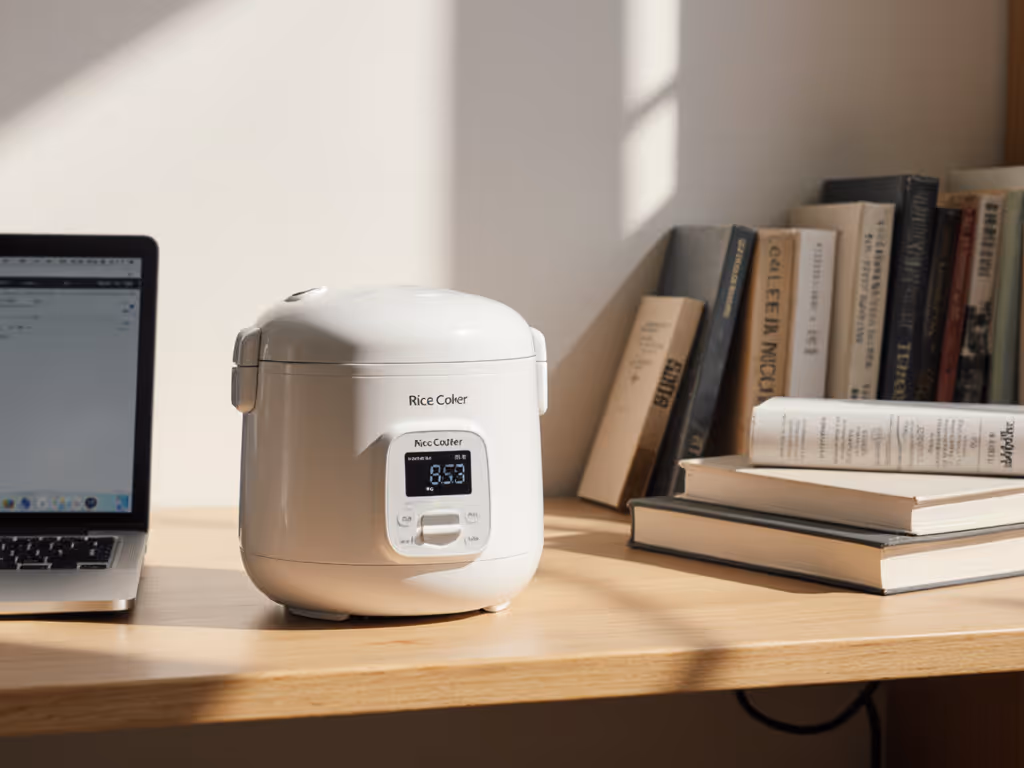 small_digital_rice_cooker_on_a_study_desk