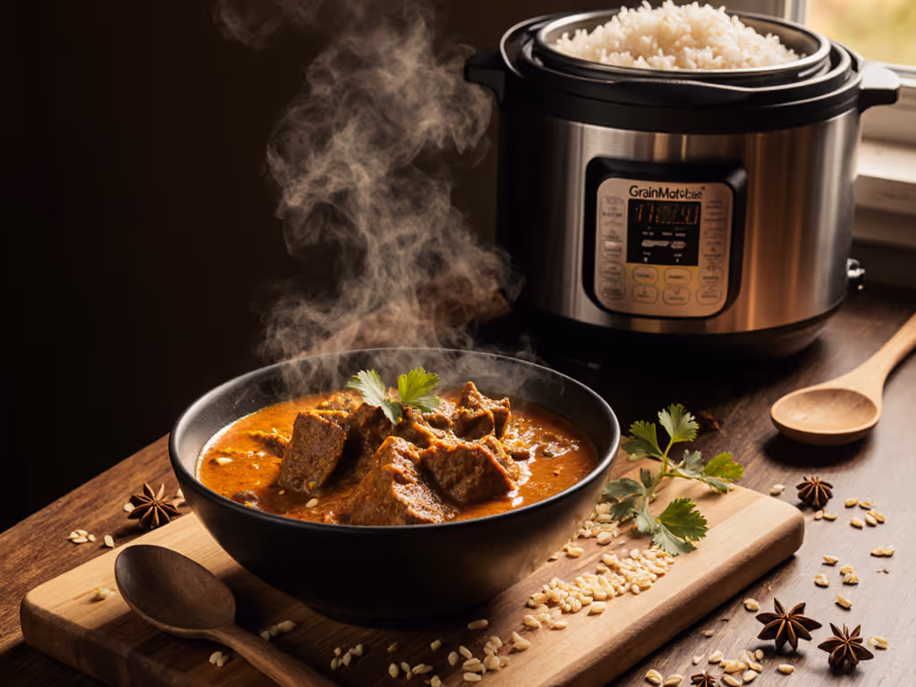 Rice Cooker Beef Curry Test: Tender Results