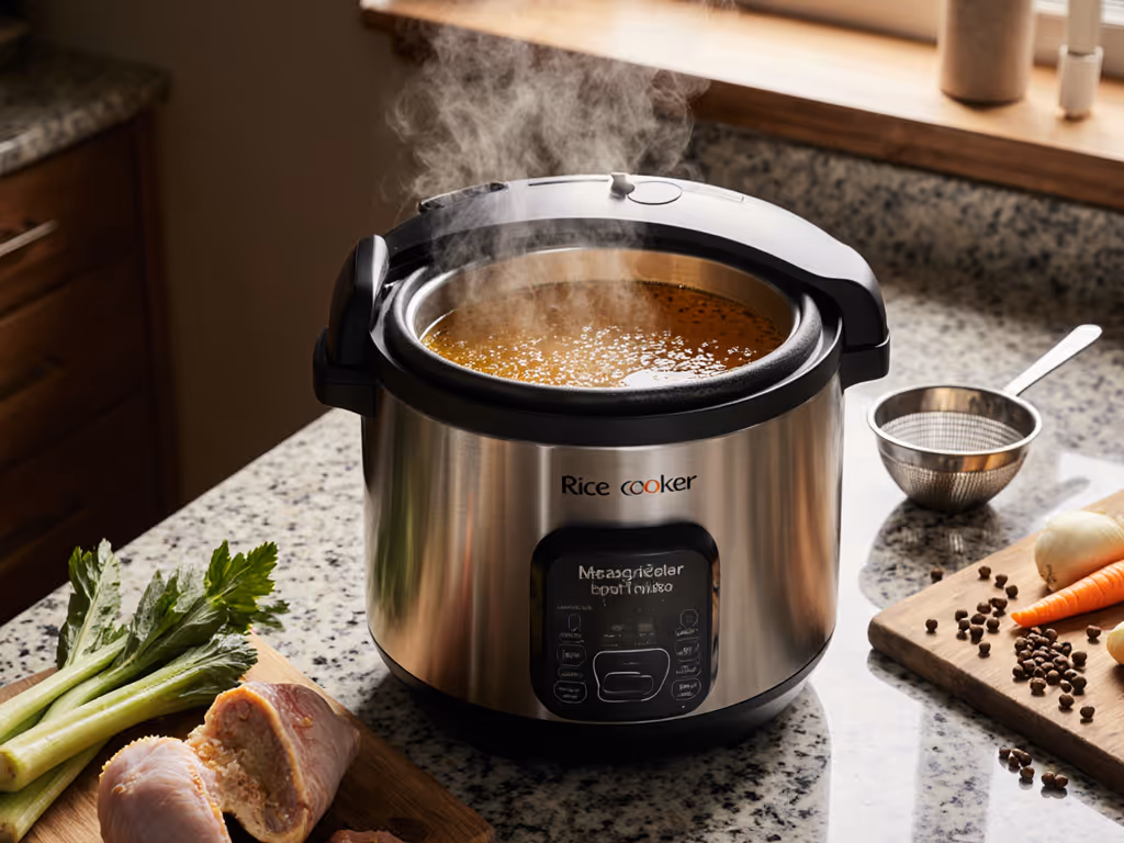 Rice Cooker Broth Mastery: Clear, Flavorful Stock Guaranteed