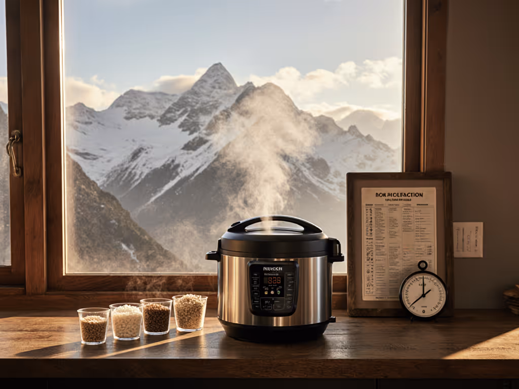 High-Altitude Rice Cooking: Proven Water Ratios Guide