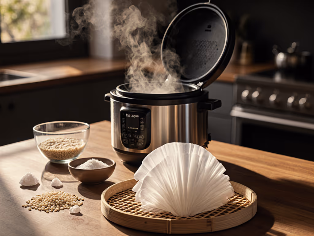 Rice Cooker Method for Authentic Vietnamese Rice Paper